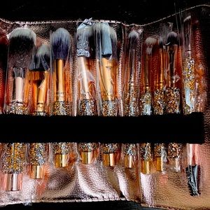 11 piece make up brush set